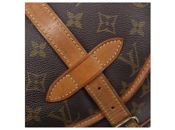 LOUIS VUITTON Monogram Saumur 30 Shoulder Bag M42256 LV - vista 26