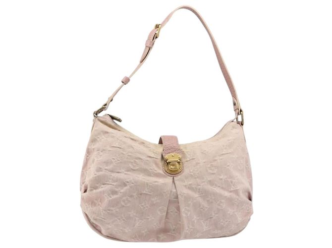 LOUIS VUITTON Monogram Denim Slytree Shoulder Bag Pink M95833 LV - vista 13