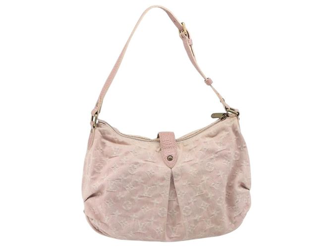 LOUIS VUITTON Monogram Denim Slytree Shoulder Bag Pink M95833 LV - vista 2