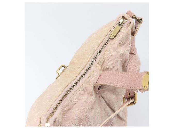 LOUIS VUITTON Monogram Denim Slytree Shoulder Bag Pink M95833 LV - vista 24