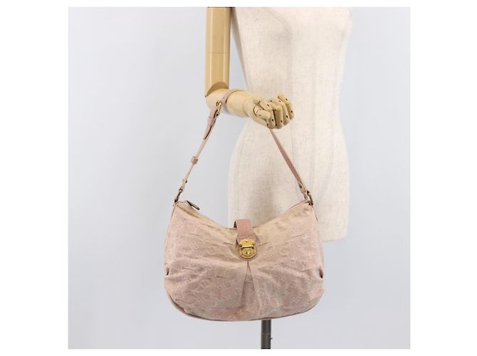 LOUIS VUITTON Monogram Denim Slytree Shoulder Bag Pink M95833 LV - vista 31