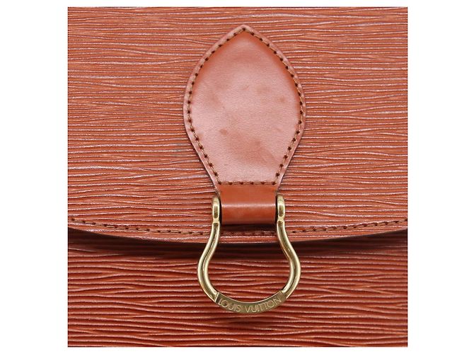 Saint-Cloud LOUIS VUITTON Epi Saint Cloud GM Shoulder Bag Brown M52193 LV - vista 18