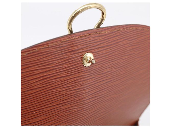 Saint-Cloud LOUIS VUITTON Epi Saint Cloud GM Shoulder Bag Brown M52193 LV - vista 21