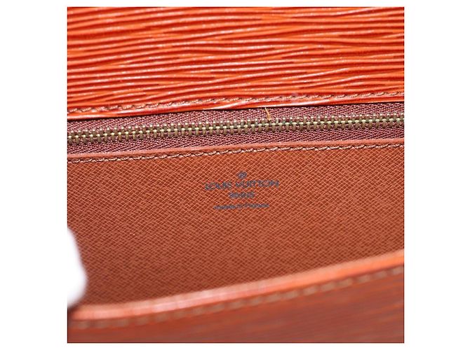 Saint-Cloud LOUIS VUITTON Epi Saint Cloud GM Shoulder Bag Brown M52193 LV - vista 23