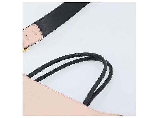 FENDI Hand Bag Leather 2way Pink Gold - vista 8