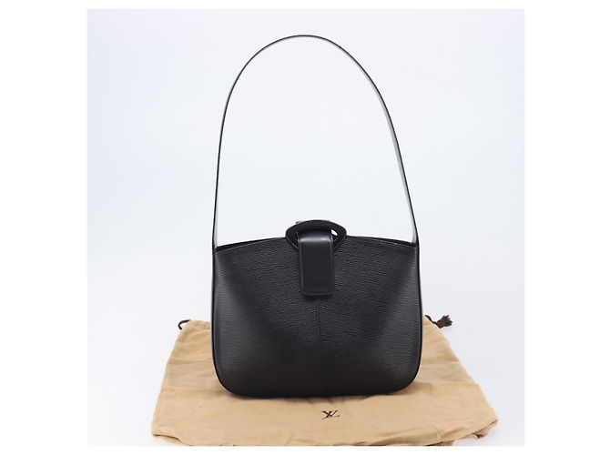 LOUIS VUITTON Epi Revli Shoulder Bag Black M52162 LV - vista 12