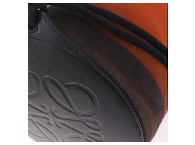 LOEWE Mala de Ombro Canvas Orange - vista 17