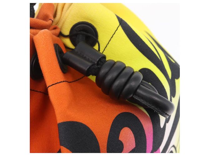 LOEWE Mala de Ombro Canvas Orange - vista 18
