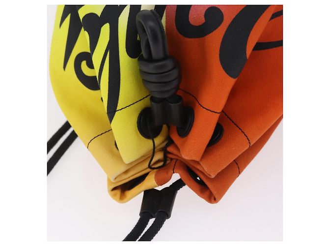 LOEWE Mala de Ombro Canvas Orange - vista 6