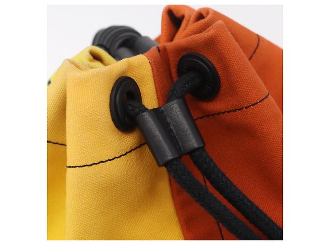 LOEWE Mala de Ombro Canvas Orange - vista 8