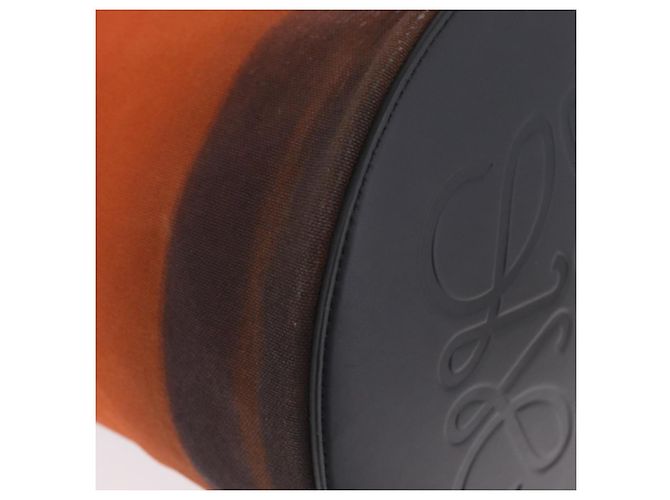 LOEWE Mala de Ombro Canvas Orange - vista 9