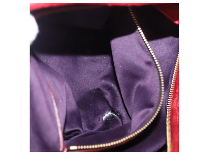 Miu Miu Hand Bag Leather Red Gold - vista 25