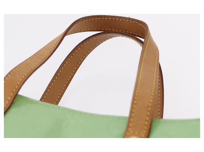 LOUIS VUITTON Monogram Vernis Reade MM Hand Bag Peppermint M91305 - vista 14