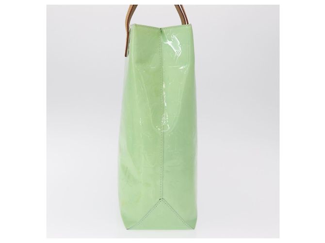 LOUIS VUITTON Monogram Vernis Reade MM Hand Bag Peppermint M91305 - vista 4