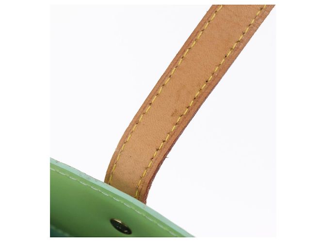 LOUIS VUITTON Monogram Vernis Reade MM Hand Bag Peppermint M91305 - vista 9