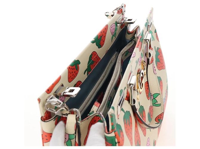 GUCCI Zumi Hand Bag Leather 2way Multicolor Silver 564714 - vista 20