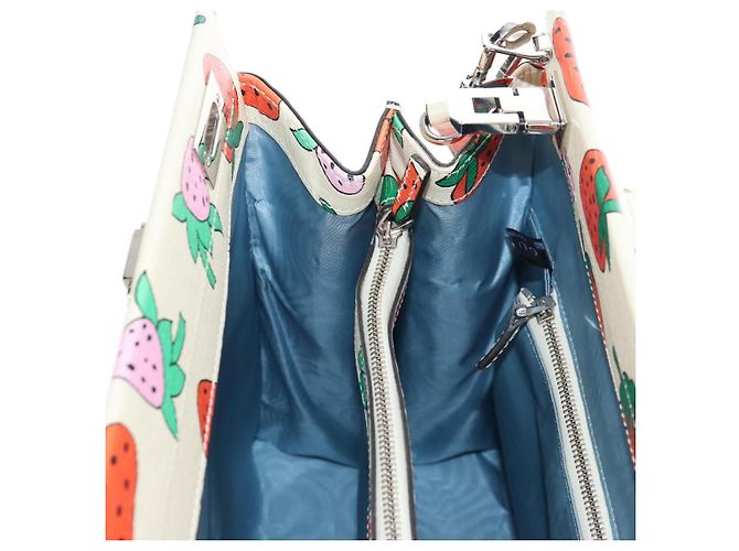 GUCCI Zumi Hand Bag Leather 2way Multicolor Silver 564714 - vista 24