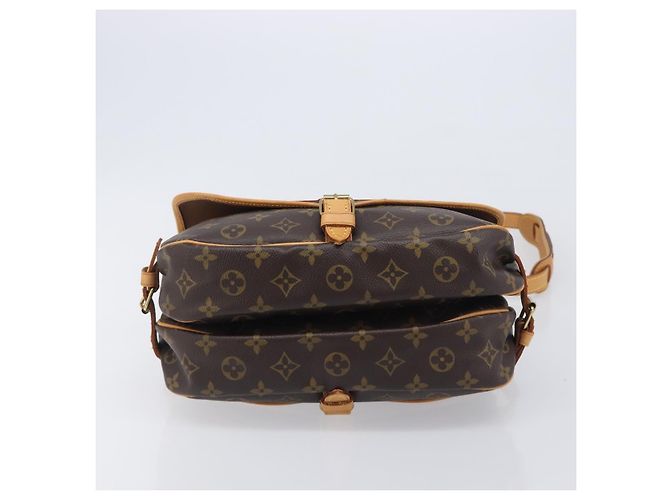 LOUIS VUITTON Monogram Saumur 30 Shoulder Bag M42256 LV - vista 10