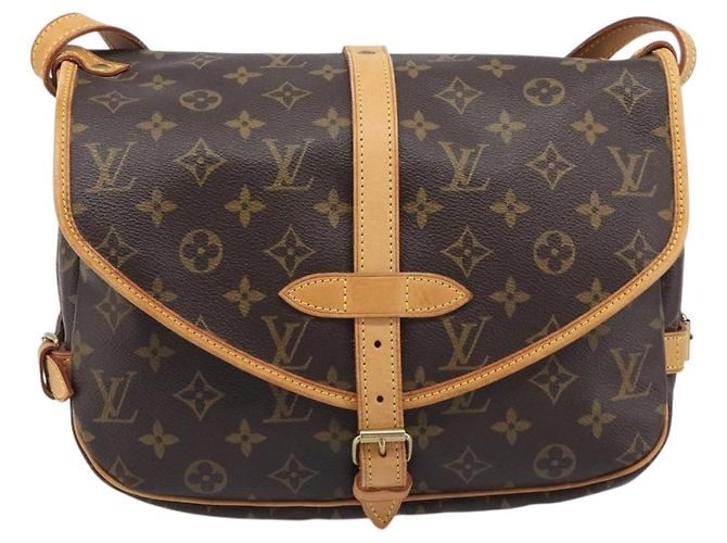LOUIS VUITTON Monogram Saumur 30 Shoulder Bag M42256 LV - vista 2