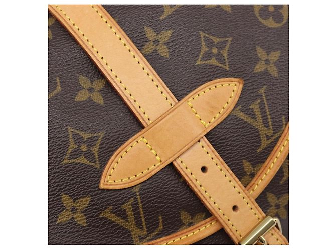LOUIS VUITTON Monogram Saumur 30 Shoulder Bag M42256 LV - vista 23