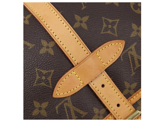 LOUIS VUITTON Monogram Saumur 30 Shoulder Bag M42256 LV - vista 30