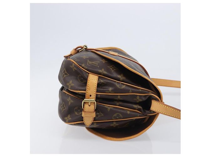 LOUIS VUITTON Monogram Saumur 30 Shoulder Bag M42256 LV - vista 4