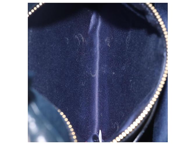 Miu Miu Hand Bag Vitellolux 2way Navy Gold - vista 22