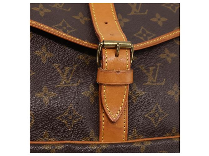 LOUIS VUITTON Monogram Saumur 35 Shoulder Bag M42254 LV - vista 19