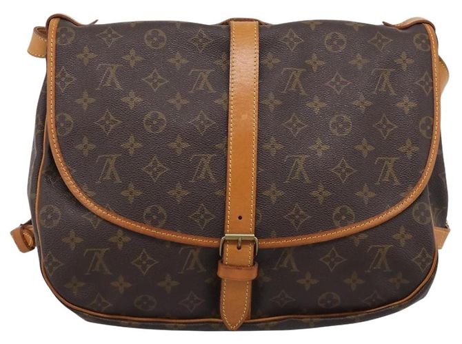 LOUIS VUITTON Monogram Saumur 35 Shoulder Bag M42254 LV - vista 2