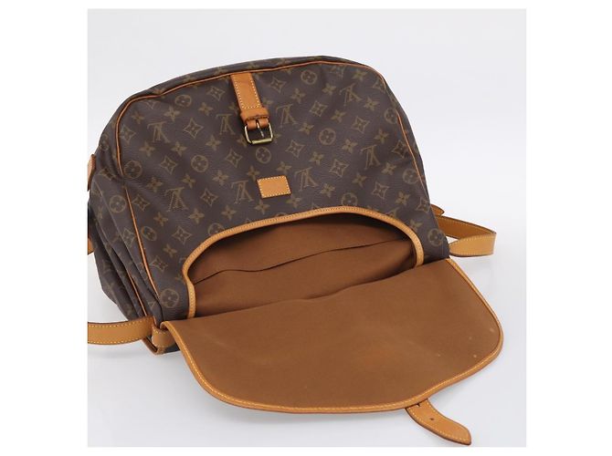 LOUIS VUITTON Monogram Saumur 35 Shoulder Bag M42254 LV - vista 21