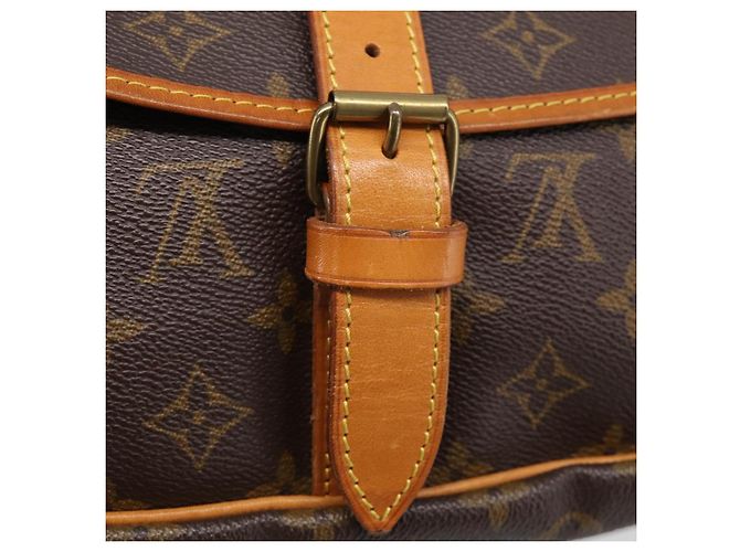 LOUIS VUITTON Monogram Saumur 35 Shoulder Bag M42254 LV - vista 25