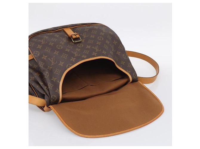 LOUIS VUITTON Monogram Saumur 35 Shoulder Bag M42254 LV - vista 26