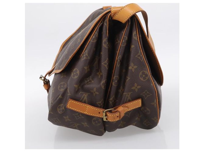 LOUIS VUITTON Monogram Saumur 35 Shoulder Bag M42254 LV - vista 4