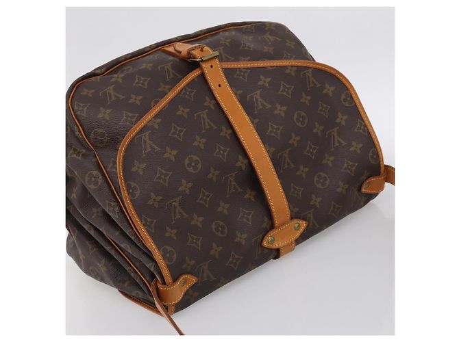 LOUIS VUITTON Monogram Saumur 35 Shoulder Bag M42254 LV - vista 6