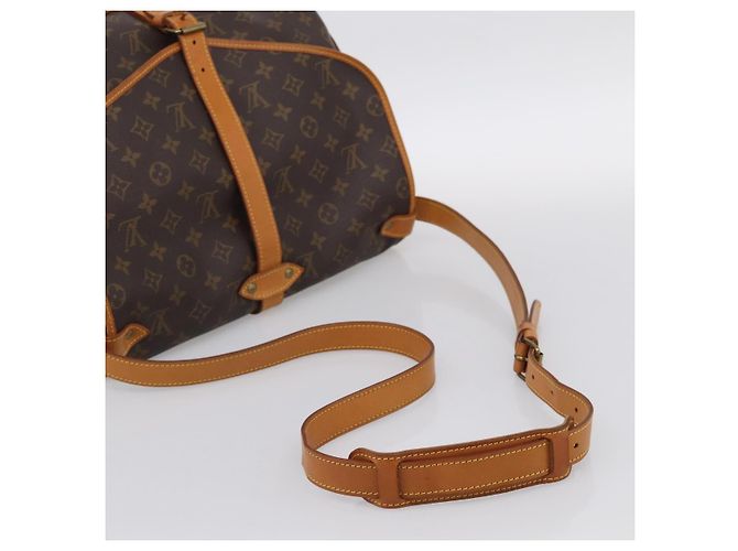 LOUIS VUITTON Monogram Saumur 35 Shoulder Bag M42254 LV - vista 7
