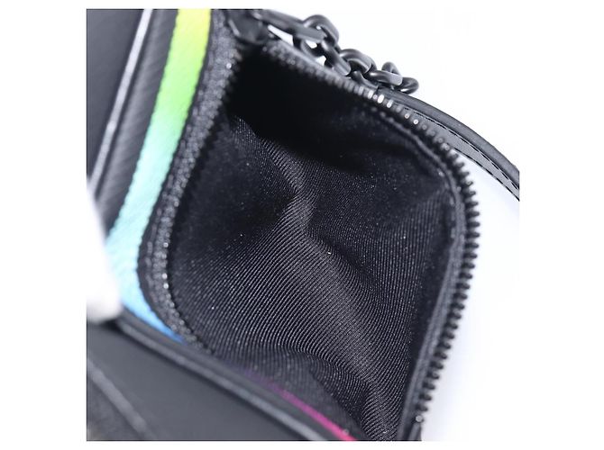 LOUIS VUITTON Taiga Rainbow Mini Soft Trunk Bag Black M30351 LV - vista 26