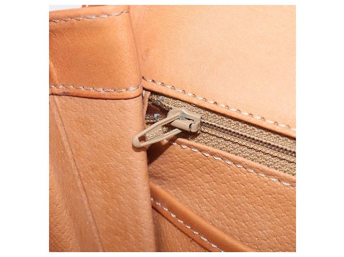 Céline CELINE Macadam Canvas Hand Bag PVC Leather Brown Gold - vista 24