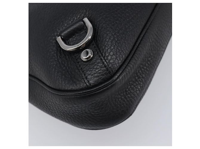 GUCCI Hand Bag Leather Black Silver 268637 - vista 17
