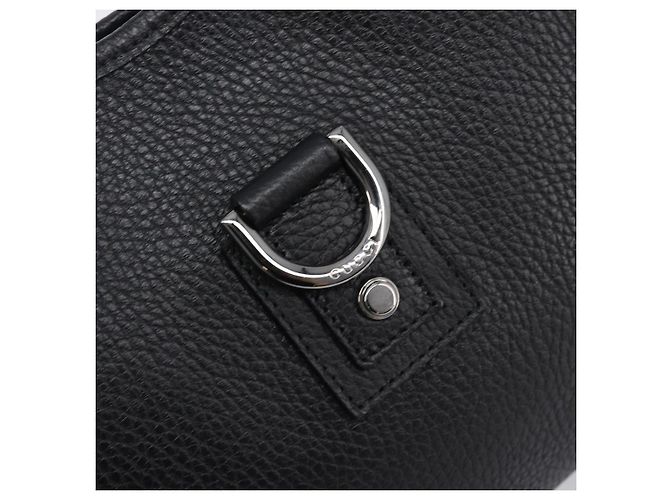 GUCCI Hand Bag Leather Black Silver 268637 - vista 18