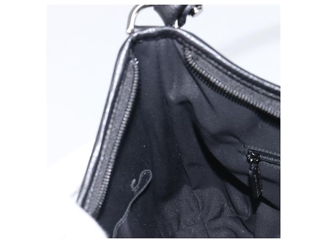 GUCCI Hand Bag Leather Black Silver 268637 - vista 22