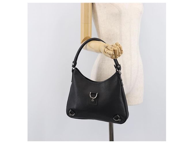GUCCI Hand Bag Leather Black Silver 268637 - vista 25