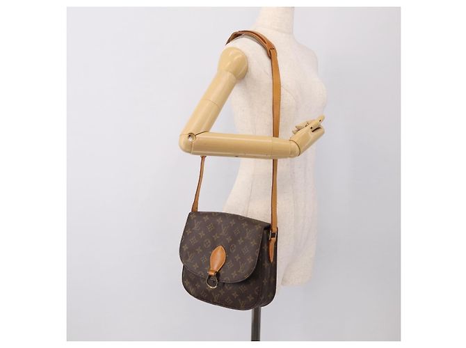 Saint-Cloud LOUIS VUITTON Monogram Saint Cloud GM Shoulder Bag M51242 LV - vista 28