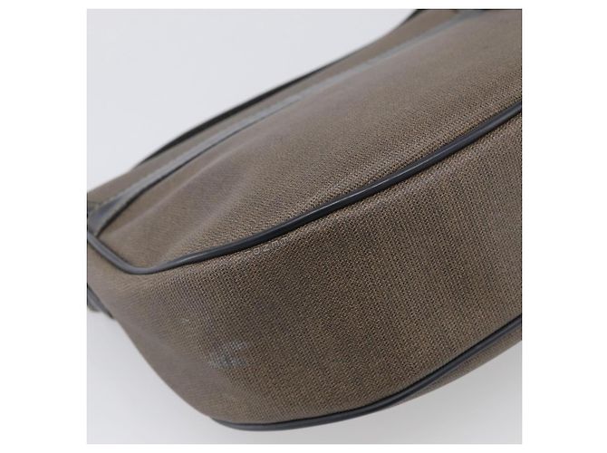 FENDI Shoulder Bag Coated Canvas Beige Gold - vista 13
