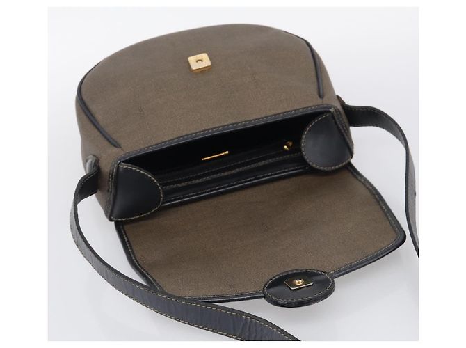 FENDI Shoulder Bag Coated Canvas Beige Gold - vista 14
