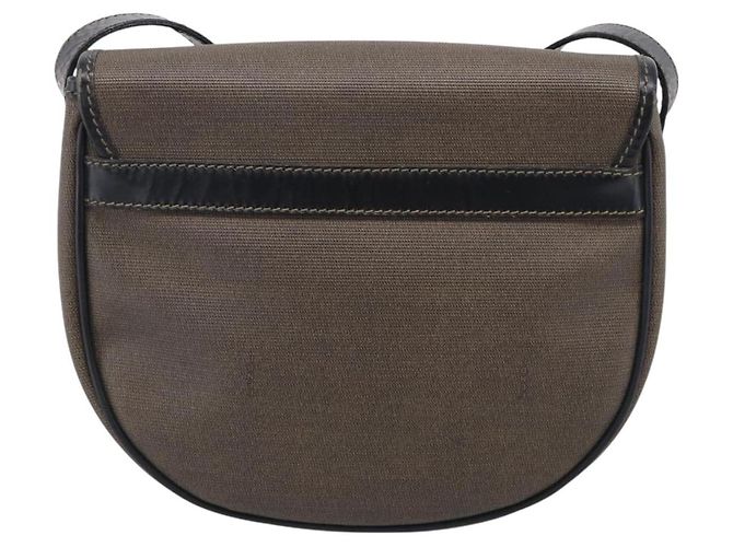 FENDI Shoulder Bag Coated Canvas Beige Gold - vista 3