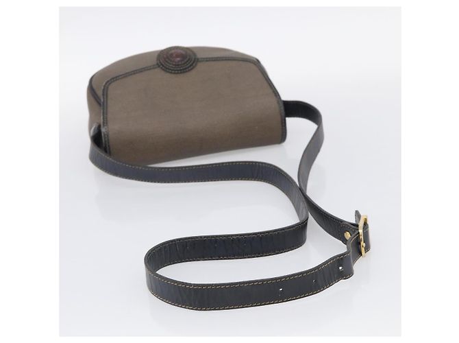 FENDI Shoulder Bag Coated Canvas Beige Gold - vista 7