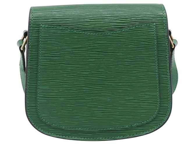 Saint-Cloud LOUIS VUITTON Epi Saint Cloud PM Shoulder Bag Green M52214 LV - vue 2