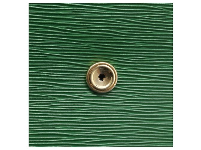 Saint-Cloud LOUIS VUITTON Epi Saint Cloud PM Shoulder Bag Green M52214 LV - vue 24