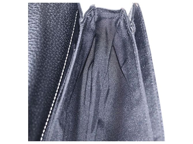 FENDI Shoulder Bag Leather Black Gold - vista 21