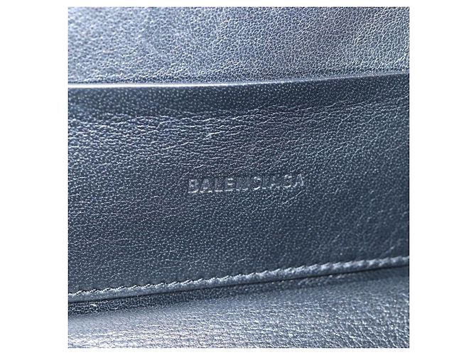Balenciaga Toolbox Shoulder Bag Plastic Black Silver 658765 - vista 20